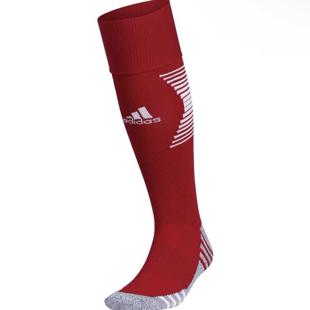 Adidas Team Speed Pro OTC Men's Size Medium 5-8.5 Over The Calf Soccer Socks Red